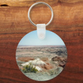 Schilderde woestijnscène 08 sleutelhanger (Voorkant)
