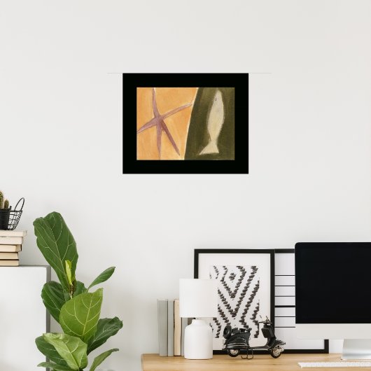 schilderdecor poster (Thuiskantoor)