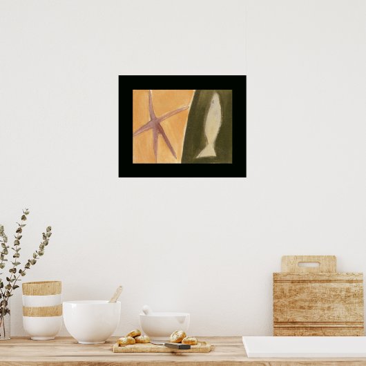 schilderdecor poster (Keuken)