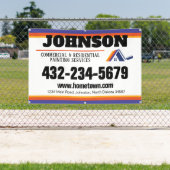 Schilderdiensten commercieel en residentieel spandoek (Insitu)