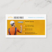 Schilderdiensten | Schilder op het werk Visitekaar Visitekaartje (Voorkant)