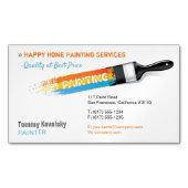 Schilderdiensten | Schilders Magnetisch Visitekaartje (Voorkant)