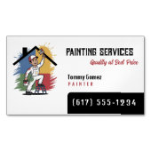 Schilderdiensten | Schilders Magnetisch Visitekaartje (Voorkant)