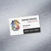 Schilderdiensten | Schilders Magnetisch Visitekaartje (Voorbeeld)