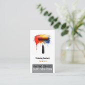 Schilderdiensten | Schilders Visitekaartje (Staand voorkant)