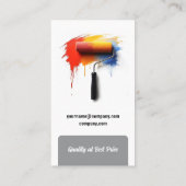 Schilderdiensten | Schilders Visitekaartje (Achterkant)