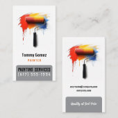 Schilderdiensten | Schilders Visitekaartje (Voorkant / Achterkant)