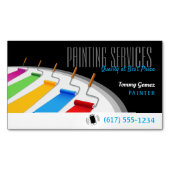 Schilderdiensten | Verfrollen Magnetisch Visitekaartje (Voorkant)