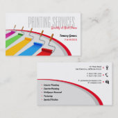 Schilderdiensten | Verfrollen Visitekaartje (Voorkant / Achterkant)