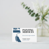 Schilderdiensten | Verfrollen Visitekaartje (Staand voorkant)