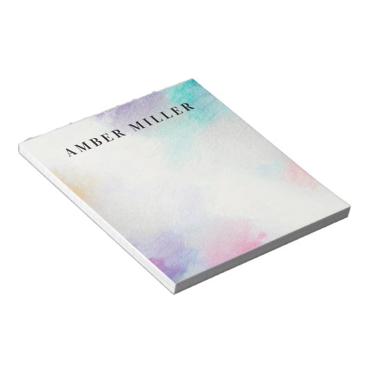 Schilderdoek Notitieblok (Schuin)