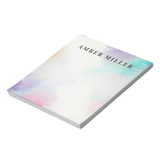 Schilderdoek Notitieblok (Linkerzijde)