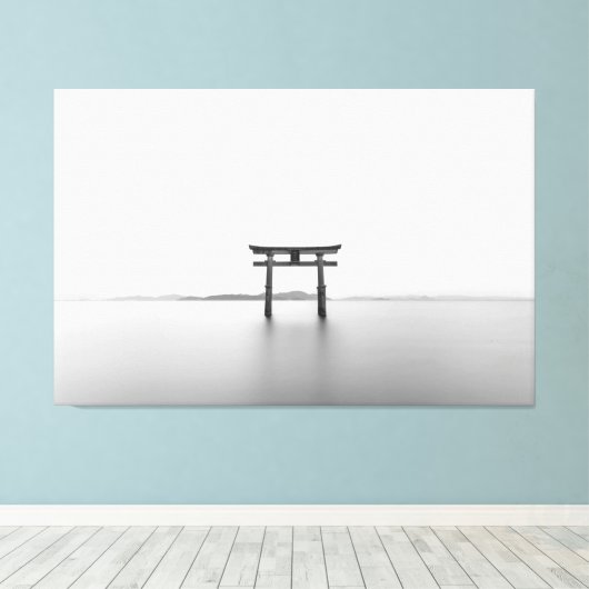 schilderdoek, omwikkeld in een schilderij canvas afdruk (Insitu (Houten vloer))