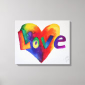 Schilderdoek voor kunstkunstschilderingen van de L Canvas Afdruk (Voorkant)