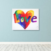 Schilderdoek voor kunstkunstschilderingen van de L Canvas Afdruk (Insitu (Houten vloer))