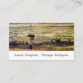  schilderen, Antiek dealer bedrijf Klantenkaartje (Achterkant)