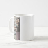  schilderen - Chinese vader en dochter Koffiemok (Voorkant links)