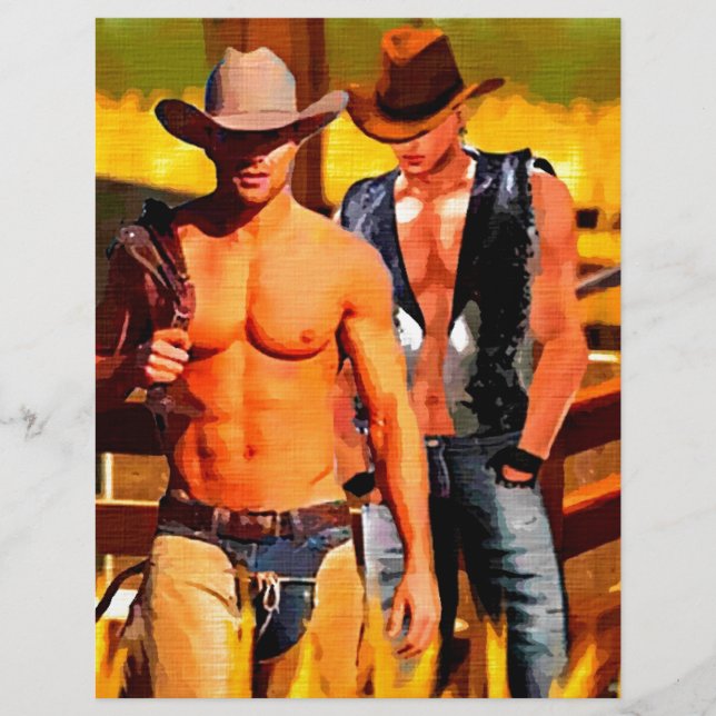 Schilderen: Cowboy Corral (Voorkant)