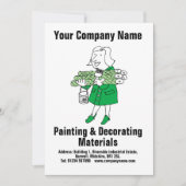 Schilderen & Decoreren Materialen Design Kaart (Voorkant)