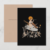 Schilderen democratie ~ Briefkaart / Uitnodiging (Voorkant / Achterkant)