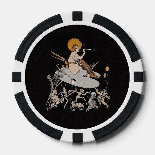 Schilderen Democratie - Poker Chips (Voorkant)