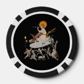 Schilderen Democratie - Poker Chips (Achterkant)
