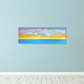 Schilderen door Craig hunter Canvas Afdruk (Insitu (Houten vloer))