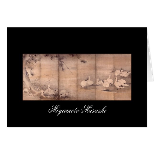 Schilderen door Miyamoto Musashi, c. jaren 1600 (Voorkant Horizontaal)