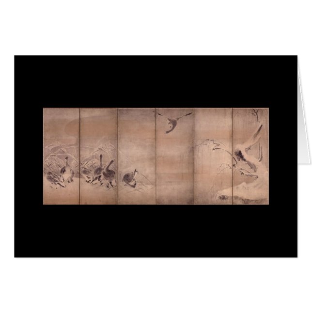 Schilderen door Miyamoto Musashi, c. jaren '1600 (Voorkant Horizontaal)