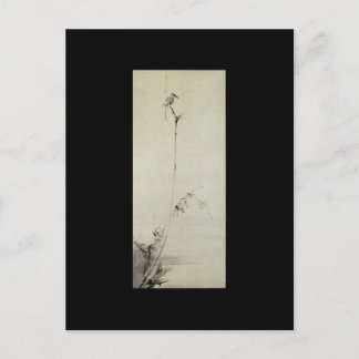 Schilderen door Miyamoto Musashi, c. jaren '1600 Briefkaart