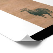 Schilderen door Miyamoto Musashi, c. jaren '1600 Poster (Hoek)