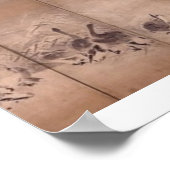 Schilderen door Miyamoto Musashi, c. jaren '1600 Poster (Hoek)