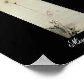 Schilderen door Miyamoto Musashi, c. jaren '1600 Poster (Hoek)