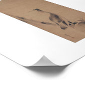 Schilderen door Miyamoto Musashi, c. jaren '1600 Poster (Hoek)