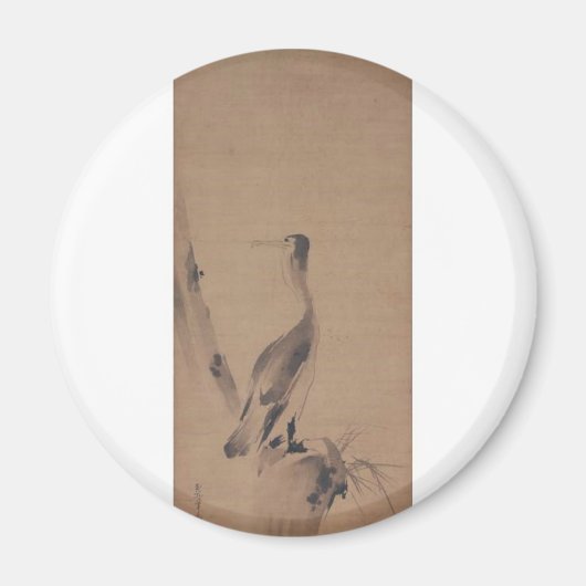 Schilderen door Miyamoto Musashi, ongeveer 1600 ja Magneet (Voorkant)