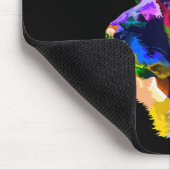 Schilderen |Duitse herderschilderkunst-huismoeder Muismat (Hoek)