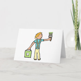 Schilderen en decorteren kaart