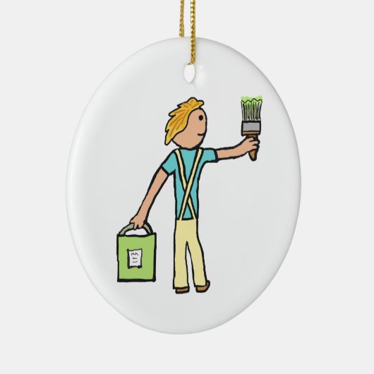 Schilderen en decorteren keramisch ornament (Rechts)