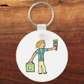 Schilderen en decorteren sleutelhanger (Voorkant)