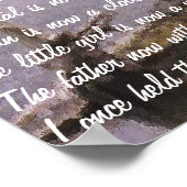 Schilderen en gedicht van Dale Candee "Mijn kleine Poster (Hoek)