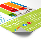 Schilderen en versieren van de handymanflyer poster (Hoek)