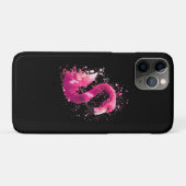 Schilderen | Flamingo roze Waterverf schilderij ca Case-Mate iPhone Case (Achterkant (horizontaal))