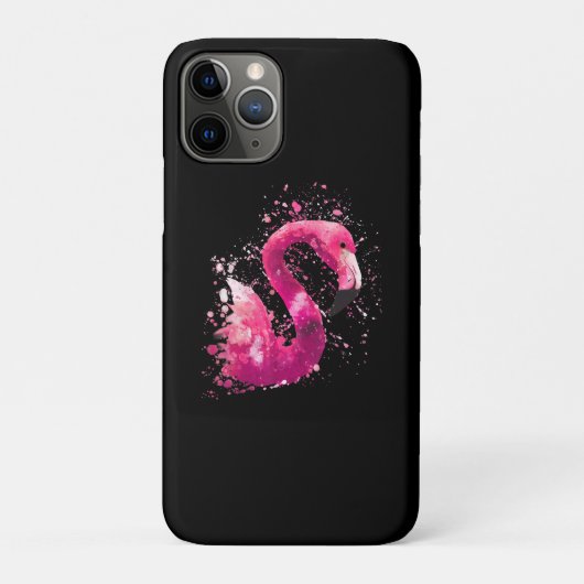 Schilderen | Flamingo roze Waterverf schilderij ca Case-Mate iPhone Case (Achterkant)
