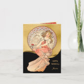 Schilderen, geboortedag kaart (Voorkant)