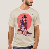 SCHILDEREN GEISHA T-Shirt (Voorkant)