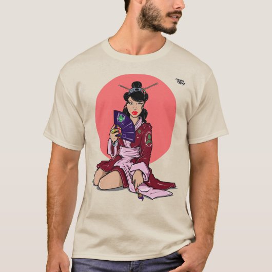 SCHILDEREN GEISHA T-Shirt (Voorkant)