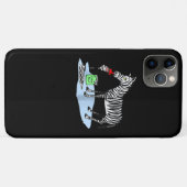 Schilderen | Grappig Cartoon Zebra schilderij Case-Mate iPhone Case (Achterkant (horizontaal))