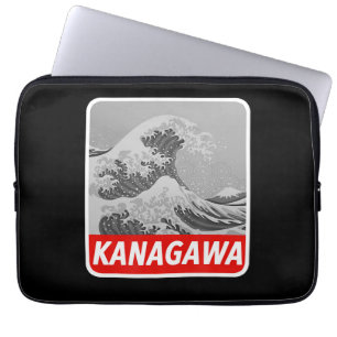 Schilderen   Great Wave Painting Japans Tattoo Laptop Sleeve