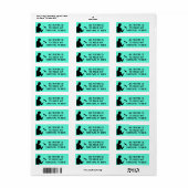 Schilderen Handyman Business Return Adres Labels (Full Sheet)