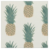 Schilderen hele rijpe ananas aangepaste stof (Close Up)
